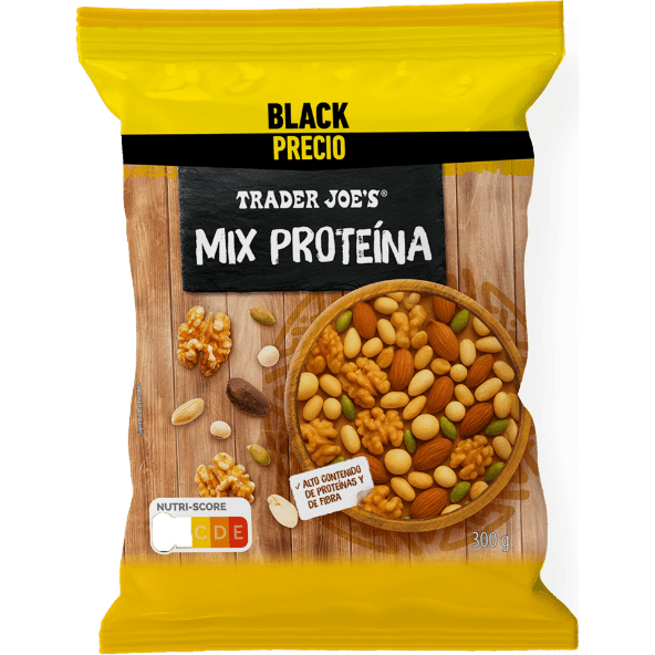 TRADER JOE'S® - Mix de frutos secos crudos Proteína