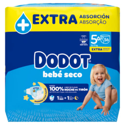 DODOT® - Pañales bebé seco talla 5
