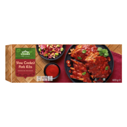 Costillas de cerdo con salsa Sriracha