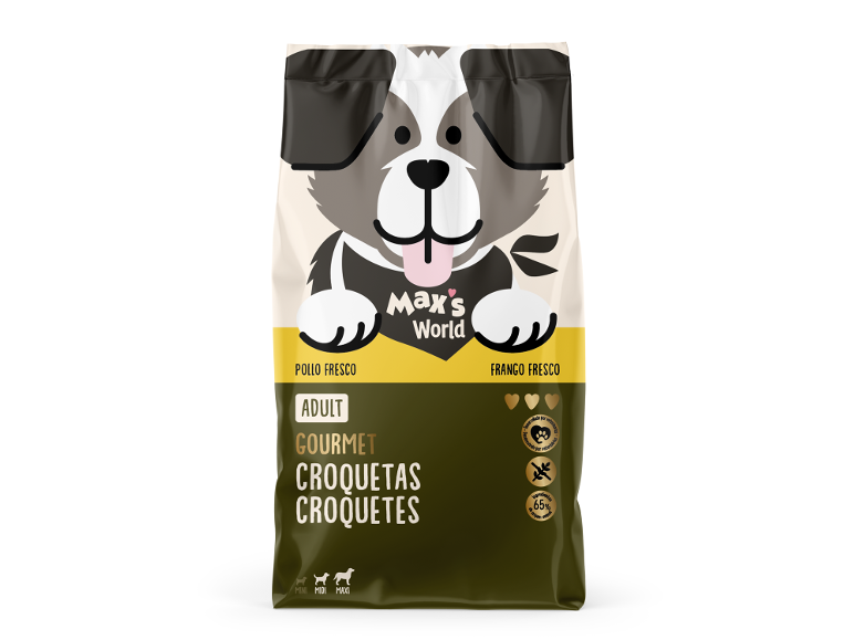 Croquetas de pollo para perro