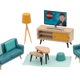 LUPILU® - Muebles para casa de muñecas