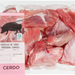 Costillas de cerdo troceadas