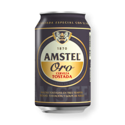 'Amstel®' Cerveza tostada Oro