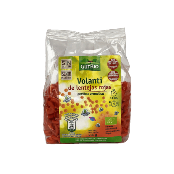 GUTBIO® - Volanti de lentejas rojas