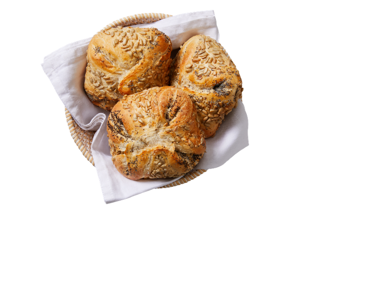 Panecillo multisemillas