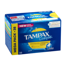 TAMPAX® - Tampones Compak regular