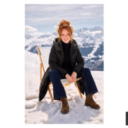 ESMARA® - Botas con cordones para mujer