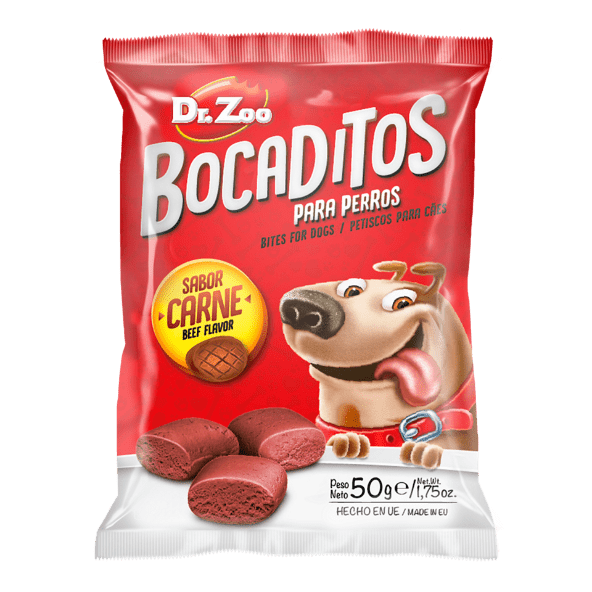 DR. ZOO® - Snacks para mascotas Bocaditos de carne