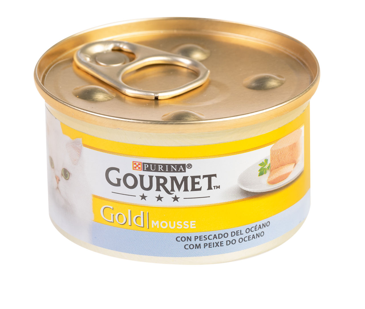 GOURMET GOLD® - Alimento húmedo para gatos de mousse con pescado