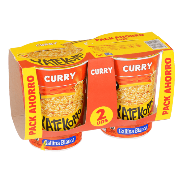 YATEKOMO® - Fideos instantáneos de curry