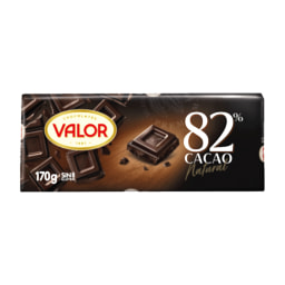 VALOR® - Tableta de chocolate negro 82%