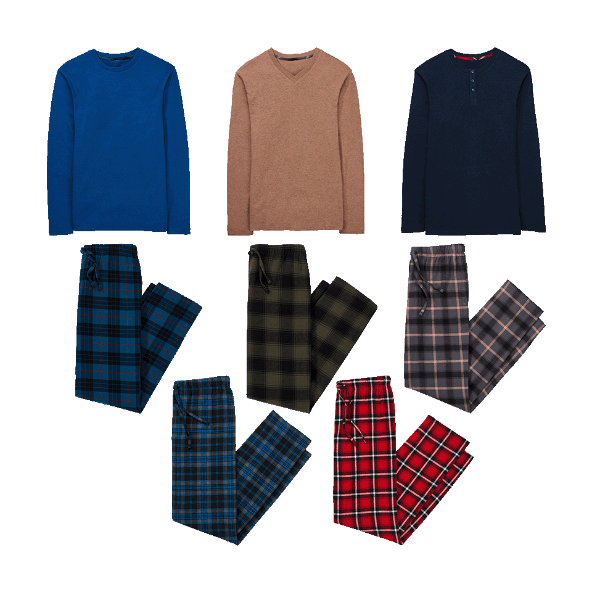 UP2FASHION® - Pijama de franela