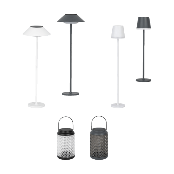 CASALUX® - Lámpara de jardín solar 2 en 1