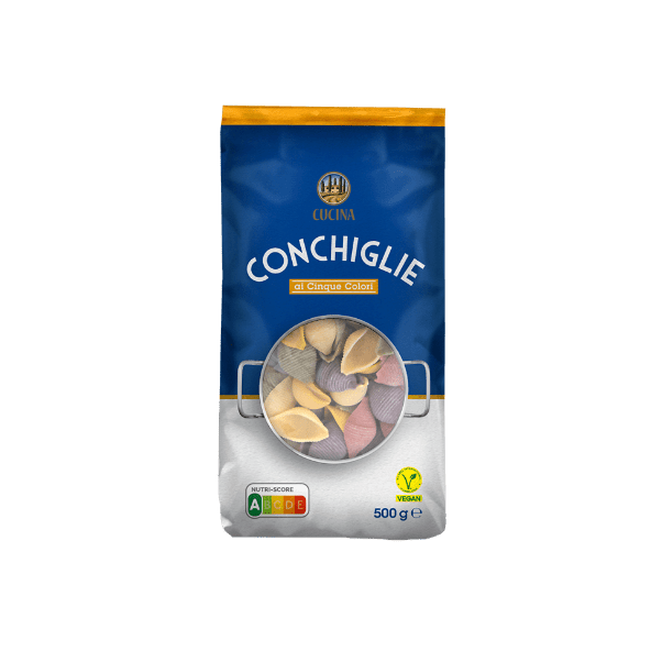 CUCINA® - Conchiglie de cinco colores