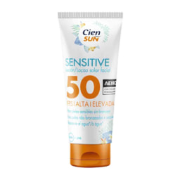 Crema solar facial sensitive FPS 50