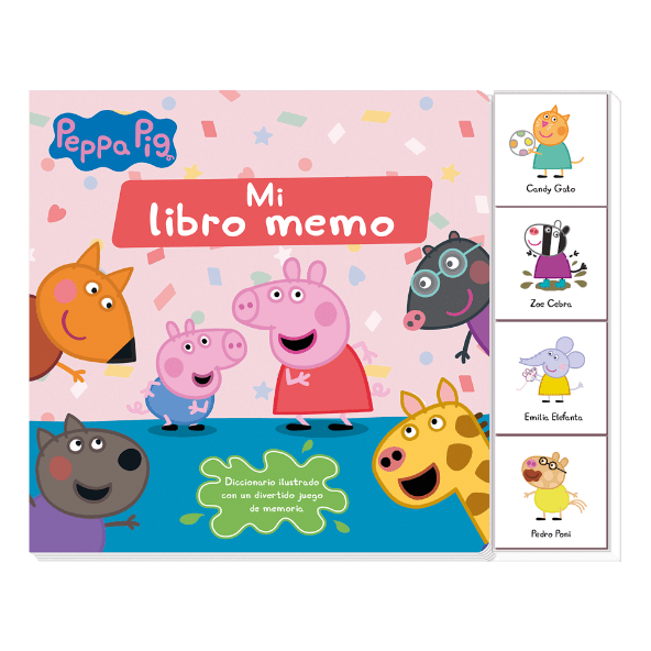 Libro con juegos de memoria