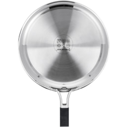 SILVERCREST® - Sartén de acero inoxidable premium con / sin revestimiento, Ø 28 cm.