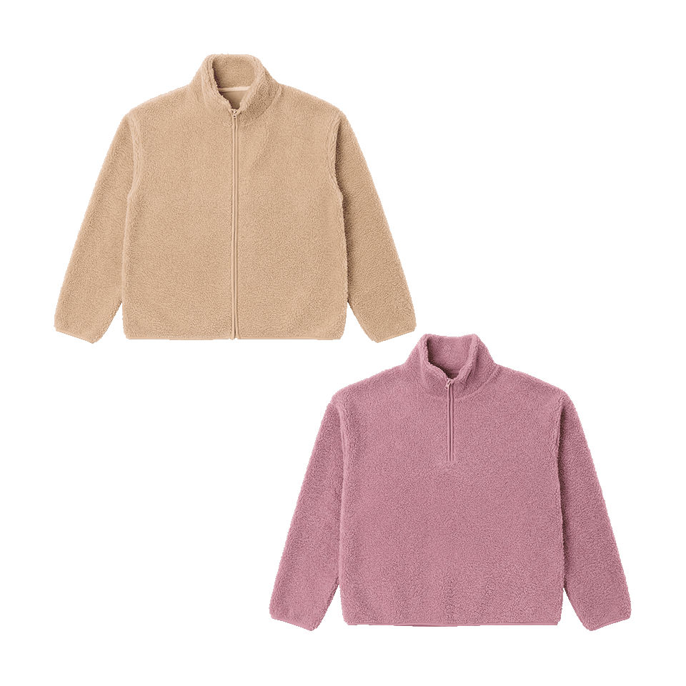 UP2FASHION® - Chaqueta / Sudadera  de borreguito