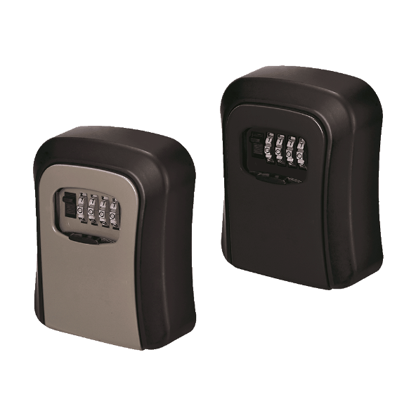 WORKZONE® - Caja fuerte de pared para llaves