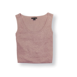 'Esmara®' Camiseta de lino de tirantes mujer