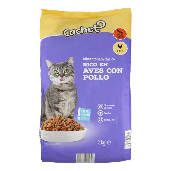 CACHET® - Pienso para gatos con pollo y aves