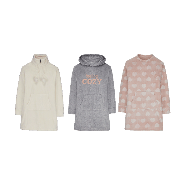 UP2FASHION® - Vestido sudadera suave