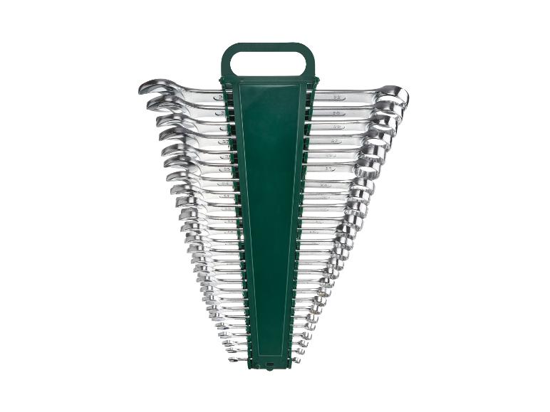 PARKSIDE® - Juego de llaves mixtas, 25 piezas.