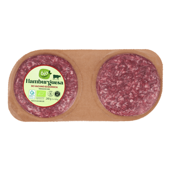 BIO® - Hamburguesas de vacuno ecológicas