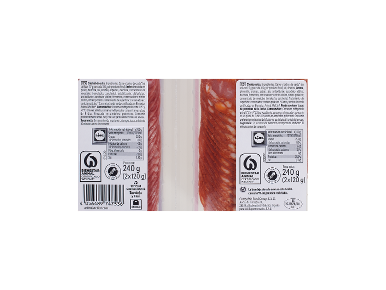 REALVALLE - Chorizo y salchichón extra
