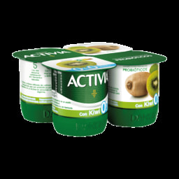 ACTIVIA® Yogur desnatado con kiwi