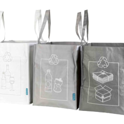 Beldray® Set de 3 bolsas de reciclaje