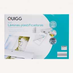 QUIGG® Láminas plastificadora a3