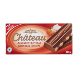 CHÂTEAU® Tableta de chocolate con almendras enteras