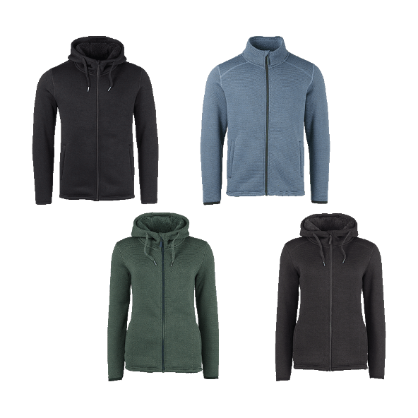 UP2FASHION® - Chaqueta de punto outdoor