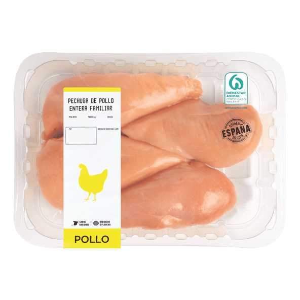 EL MERCADO® - Pechuga de pollo formato familiar