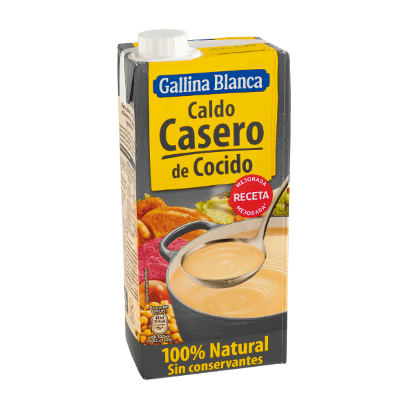 GALLINA BLANCA® - Caldo casero de cocido