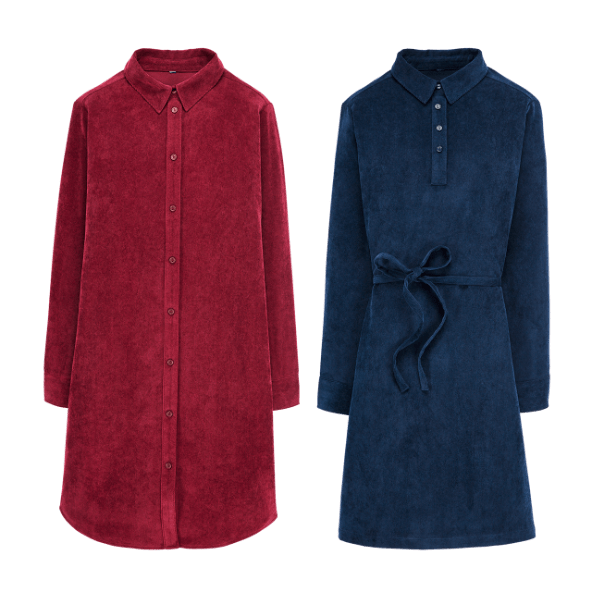 UP2FASHION® - Vestido de pana