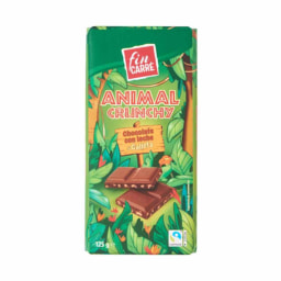 Tableta de chocolate Animal Crunchy