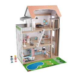 Casa de muñecas de madera