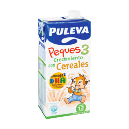 PULEVA® - Leche de crecimiento Peques 3 con cereales