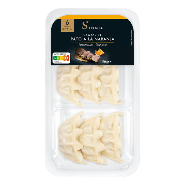SPECIAL® - Gyozas de pato a la naranja