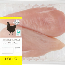 Pechuga entera de pollo