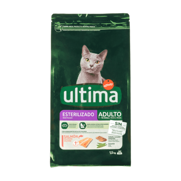 ULTIMA® - Pienso para gatos esterilizados adultos
