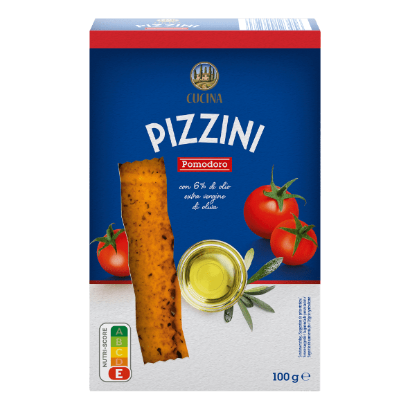 CUCINA® - Pizzini con tomate y aceite de oliva