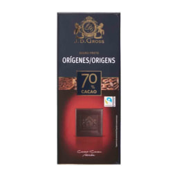 Chocolate negro Orígenes