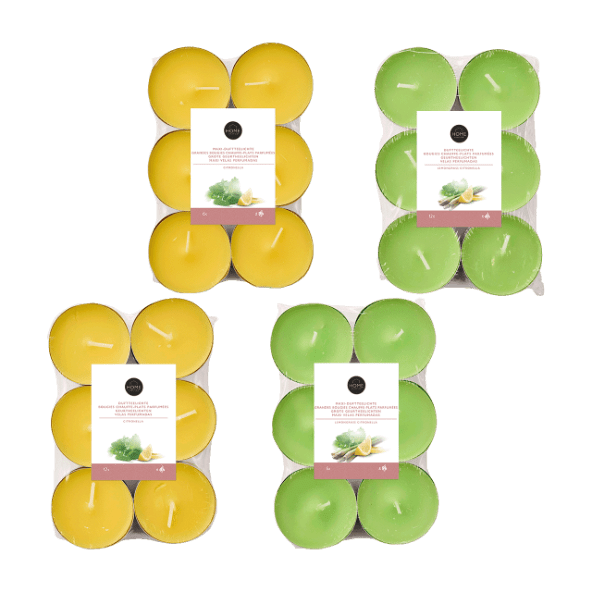 HOME CREATION® - Velas de té perfumadas