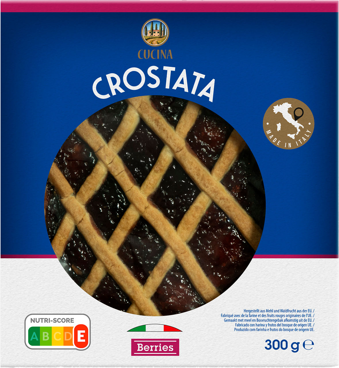 CUCINA® - Crostata de frutos del bosque