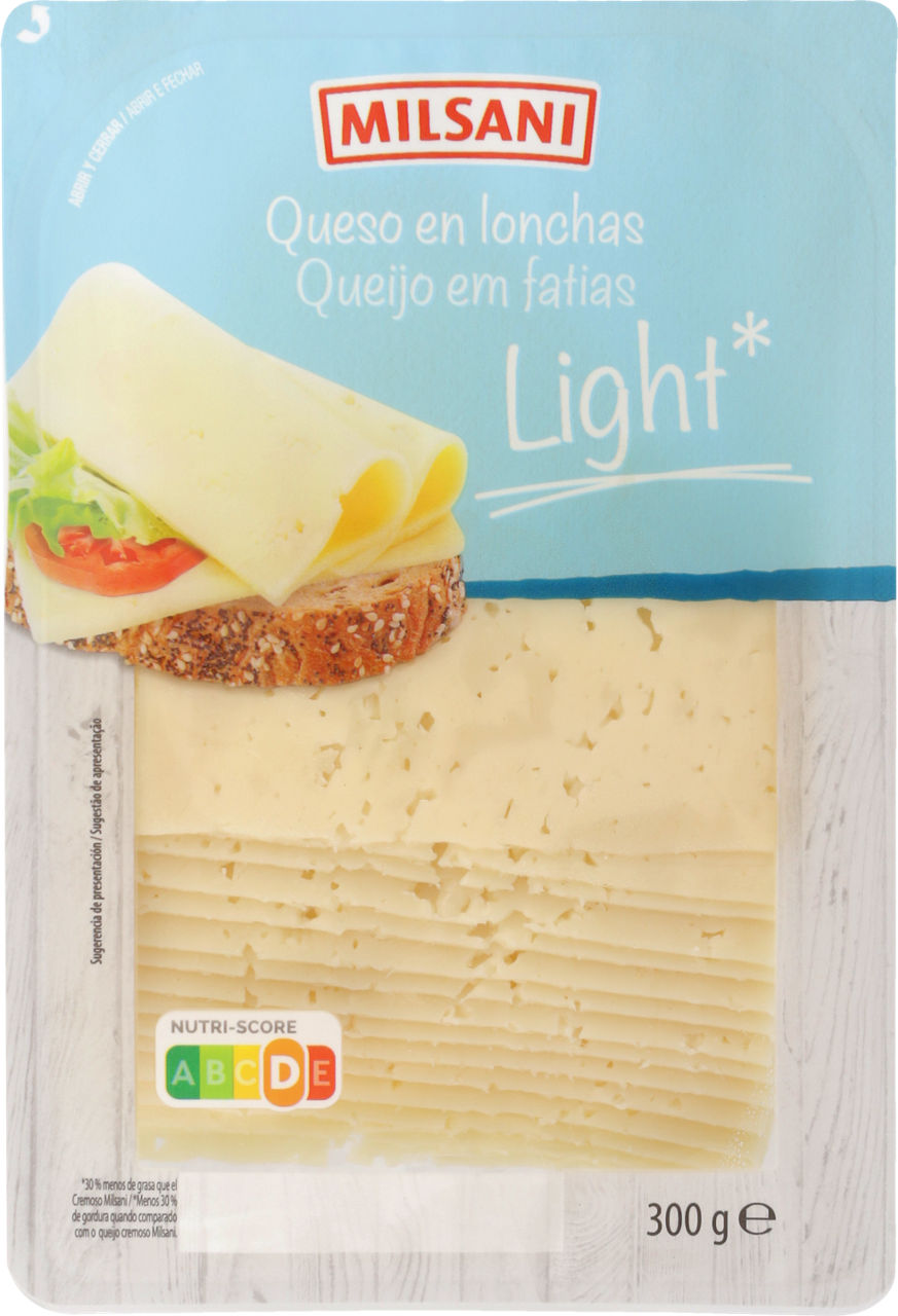 MILSANI® - Lonchas de queso  cremoso light