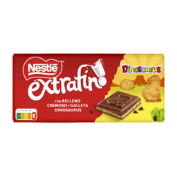 NESTLÉ® Chocolate con leche relleno de galleta Dinosaurus