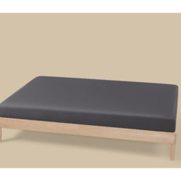 Sábana bajera ajustable de microfibra 140-160 x 200 cm